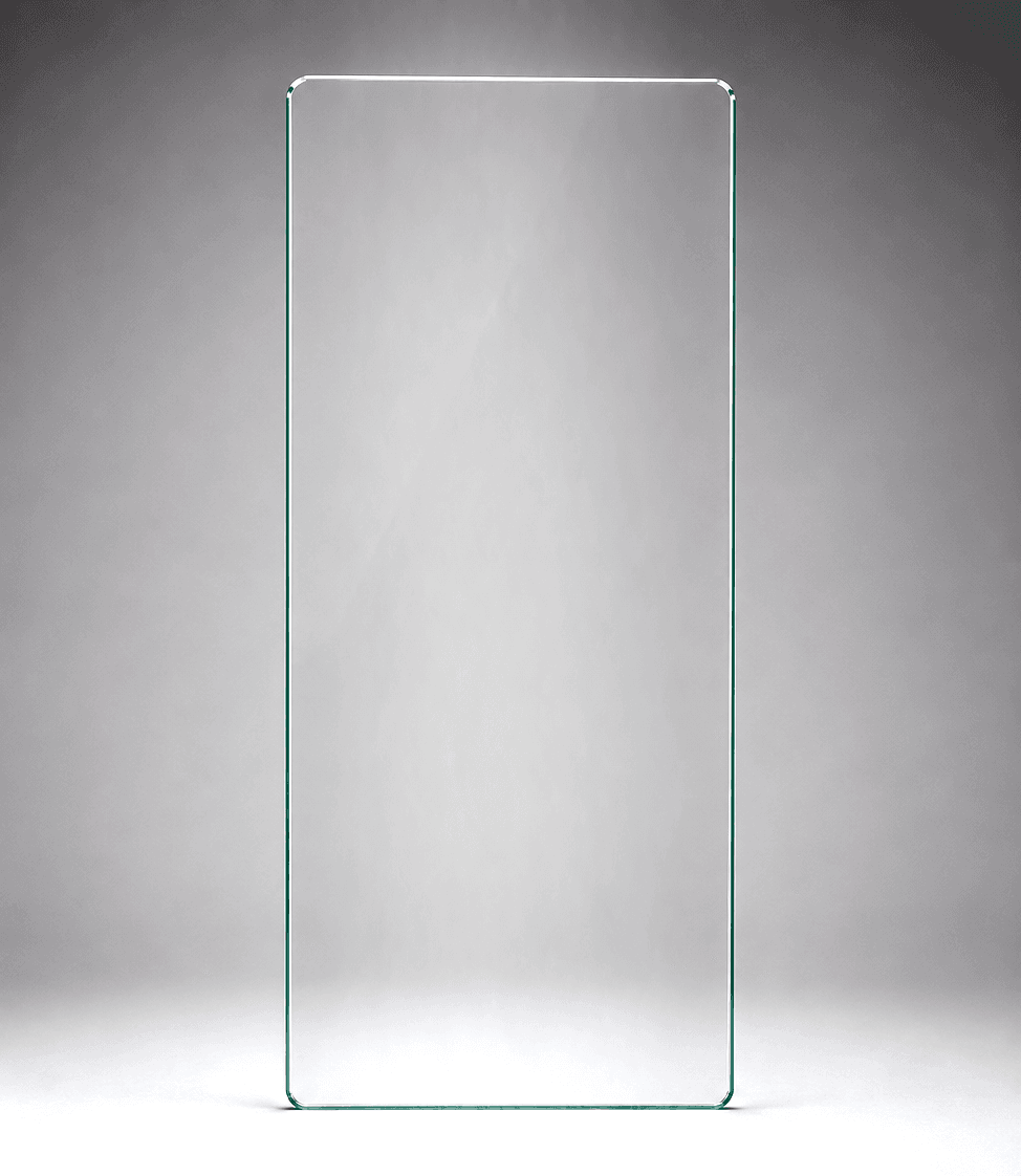 Standard 12mm toughened glass frameless pool fence panel, 500mm wide x 1200H, used as a short-span panel or end-of-run.