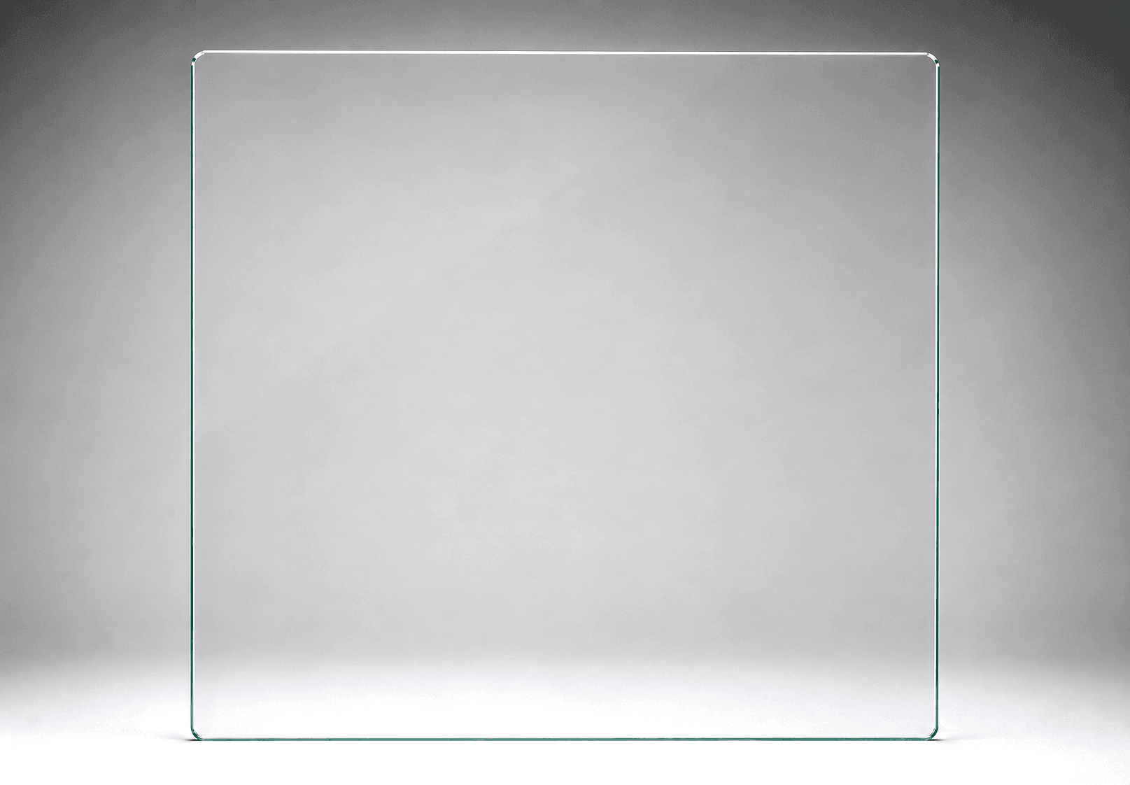 Standard 12mm toughened glass frameless pool fence panel, 1250mm wide x 1200H, standard run panel.