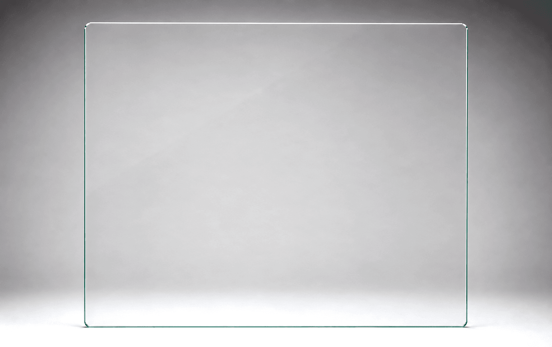 Standard 12mm toughened glass frameless pool fence panel, 1450mm wide x 1200H, standard run panel.