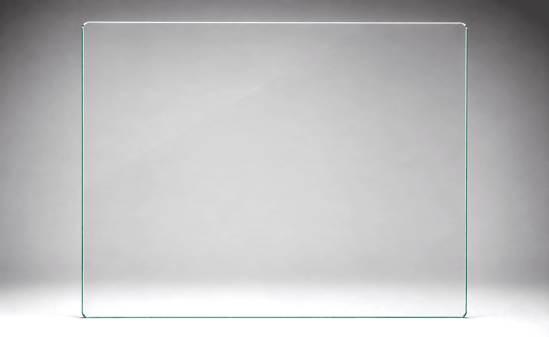 Standard 12mm toughened glass frameless pool fence panel, 1500mm wide x 1200H, the most common standard run panel.