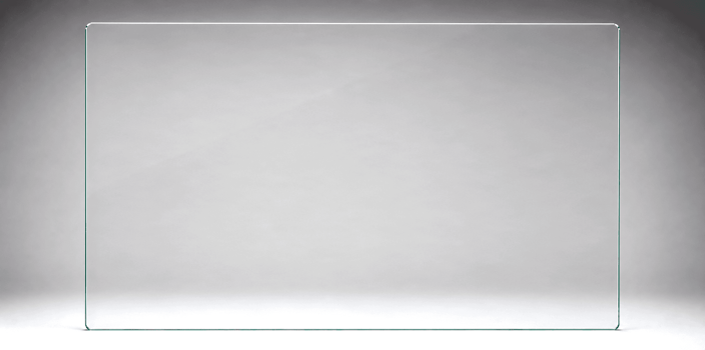 Standard 12mm toughened glass frameless pool fence panel, 2000mm wide x 1200H, the widest standard run panel.