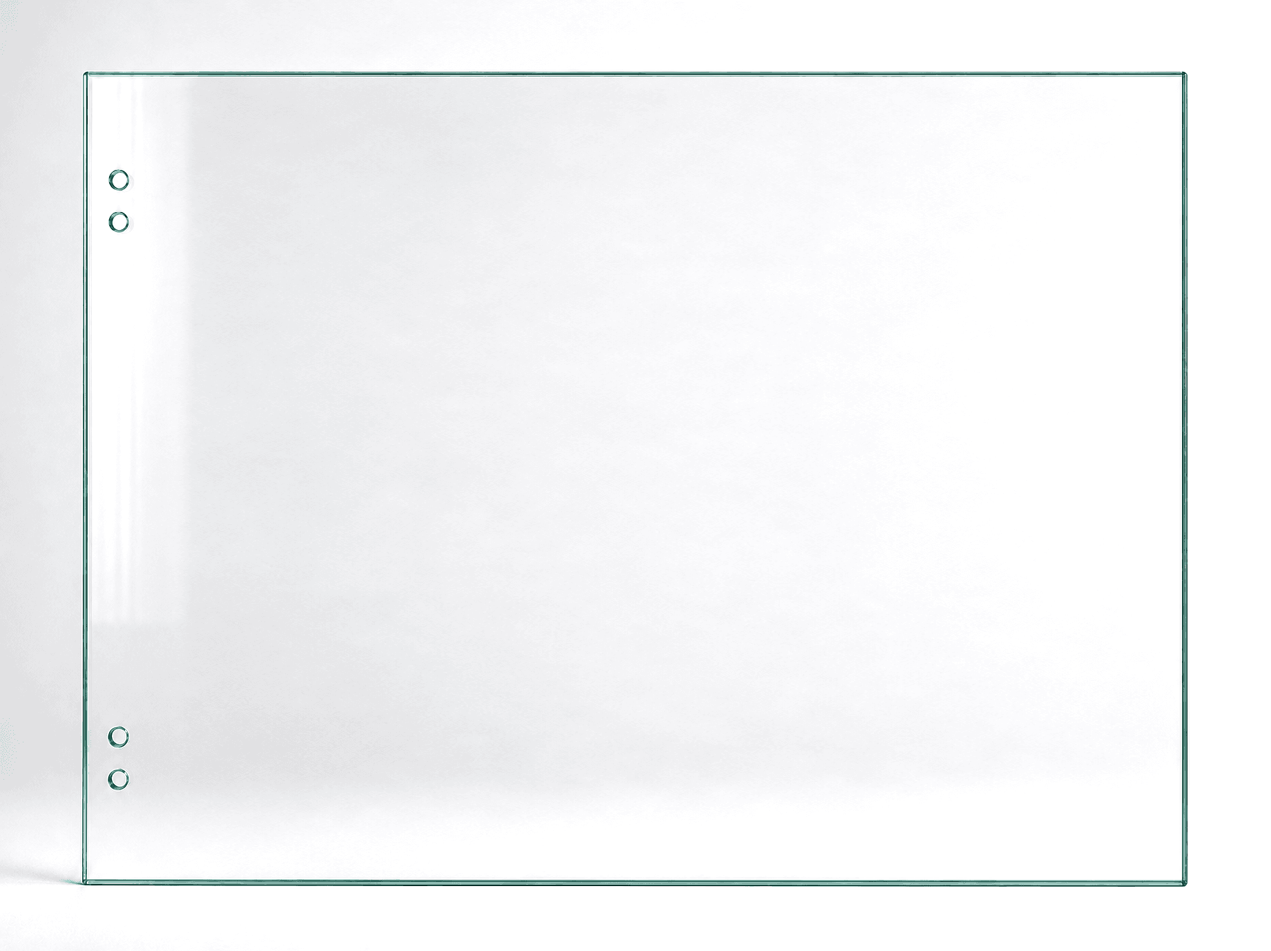 Master Range 12mm toughened glass hinge panel, 1600mm wide x 1200H, takes a Master Range 8mm gate on spring (non soft-close) hinges; secure top opposite gate with a wall glass clip.