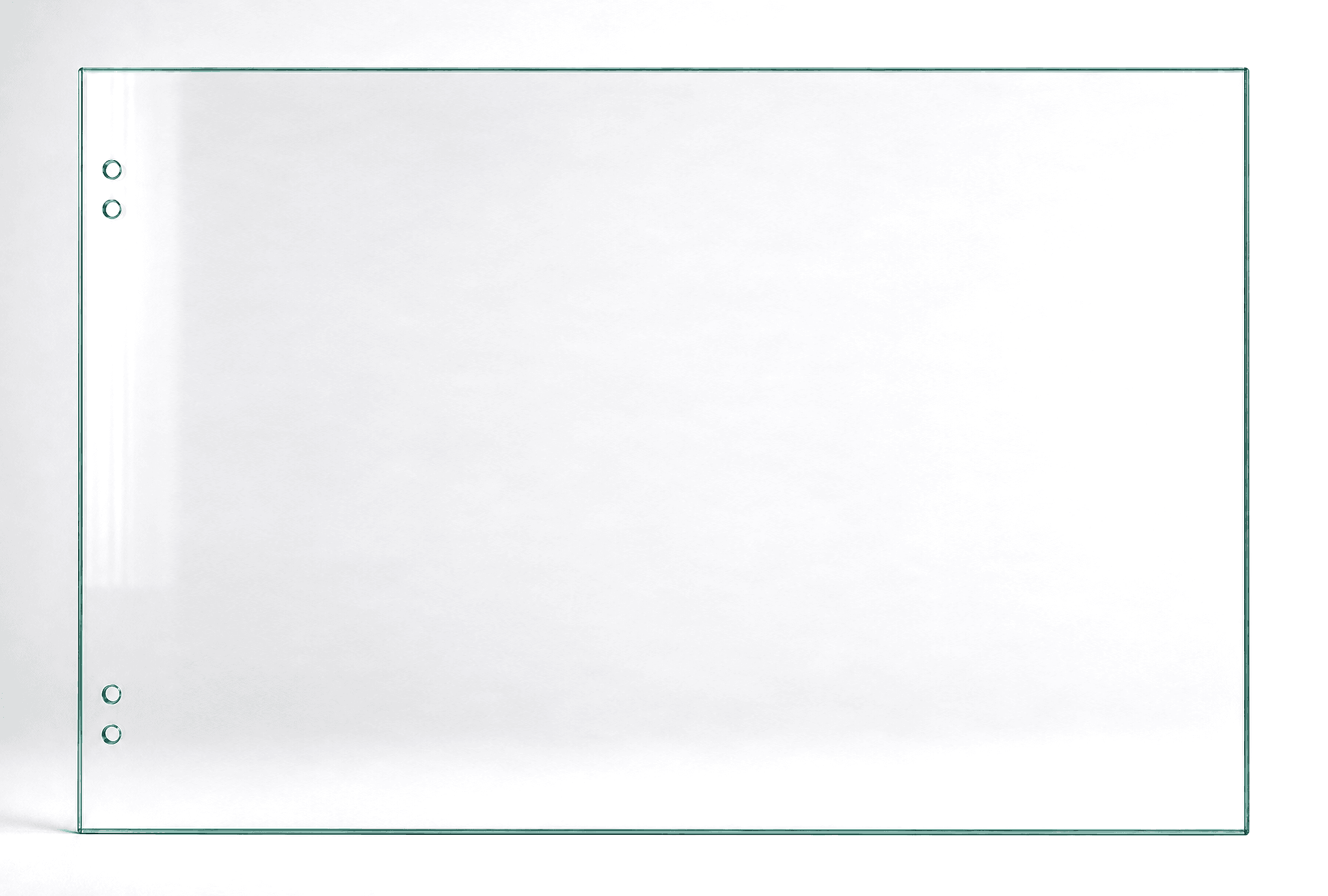 Master Range 12mm toughened glass hinge panel, 1800mm wide x 1200H, takes a Master Range 8mm gate on spring (non soft-close) hinges; secure top opposite gate with a wall glass clip.