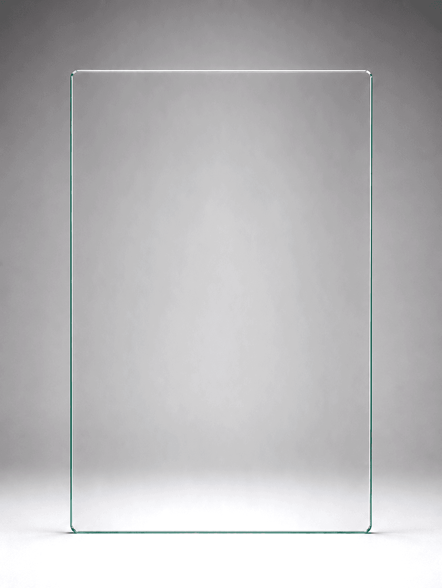 SUMMIT frameless balustrade glass panel, 600mm W x 970mm H - sized for SUMMIT spigots that bring the install up to NCC 1m height.