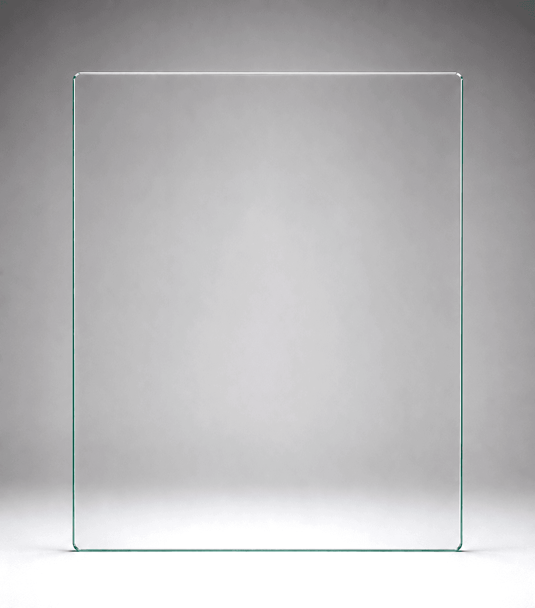 SUMMIT frameless balustrade glass panel, 750mm W x 970mm H - sized for SUMMIT spigots that bring the install up to NCC 1m height.